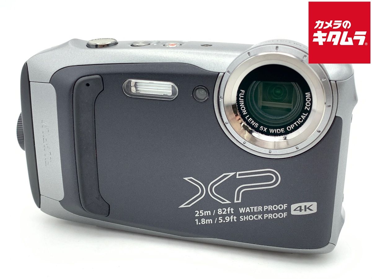 【中古】 【美品】 フジフイルム FinePix XP140 ダークシルバー