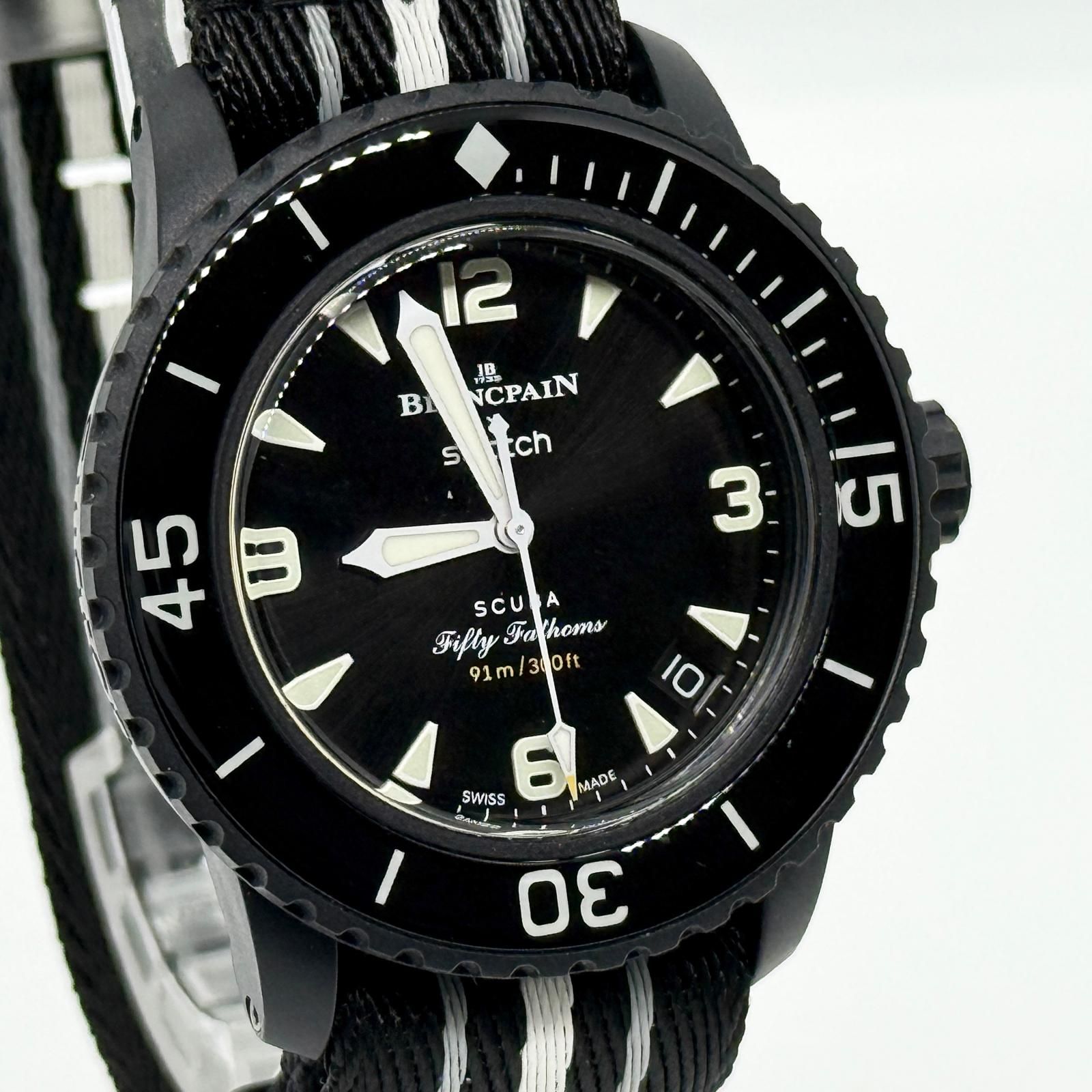 Blancpain ブランパン ×スウォッチ オーシャンオブストーム SO35B400 