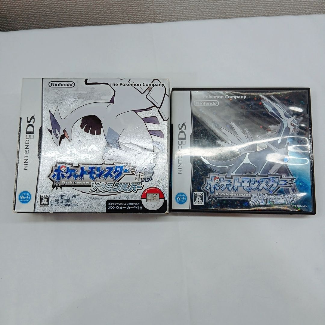 ポケモンシリーズ DS】ソウルシルバー ポケウォーカー付・ダイヤモンド