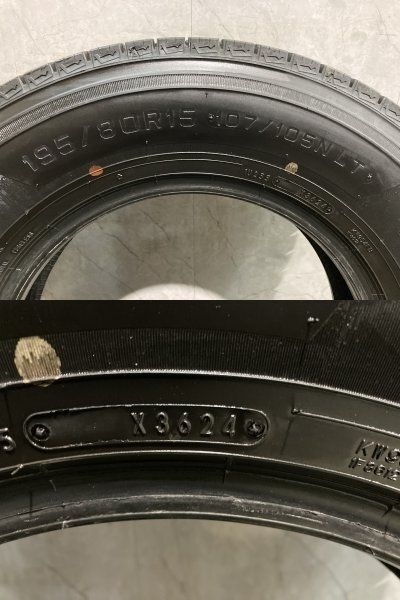 DUNLOP WINTER MAXX LV01 195/80R15 107/105N LT 15インチ 