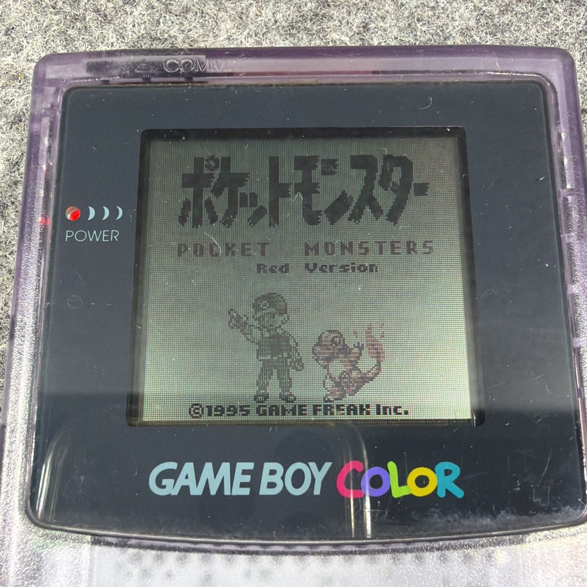 動作確認済・セーブ可】任天堂 ゲームボーイ ポケモン 赤 初代 GB