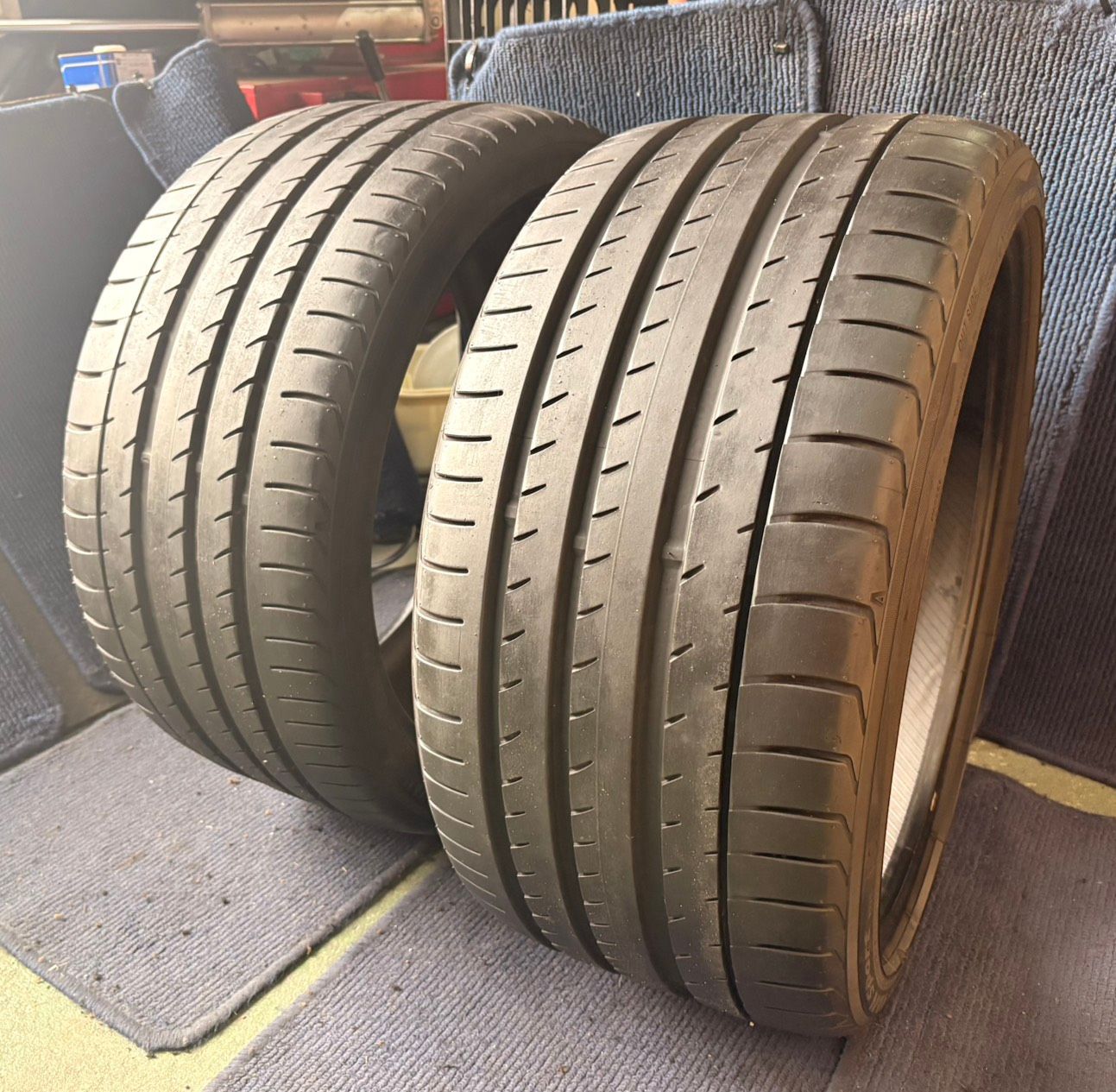 ☆送料無料☆【2023年製造】【溝8分山】YOKOHAMA ADVAN Sport V105 2本 285/30R19 ASP3619