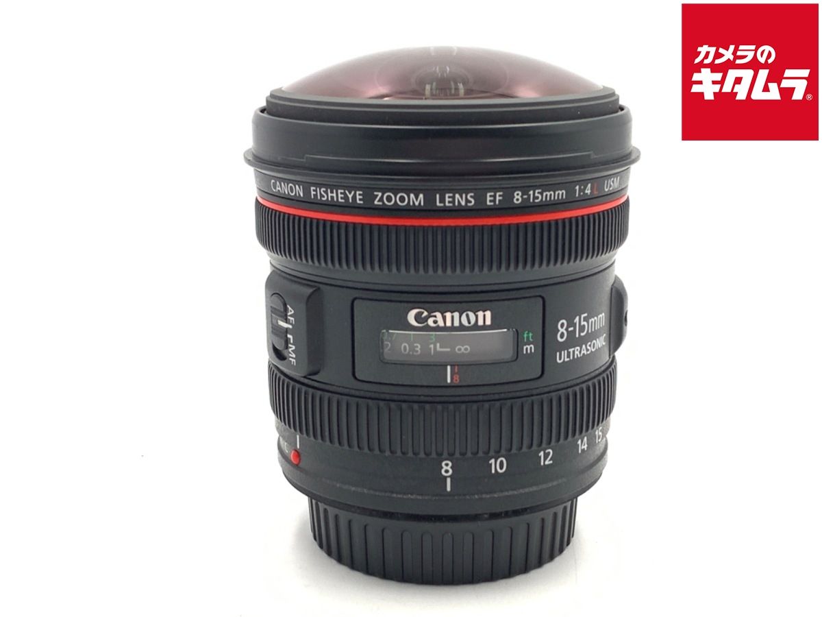 【中古】 【美品】 キヤノン EF8-15mm F4L フィッシュアイ USM