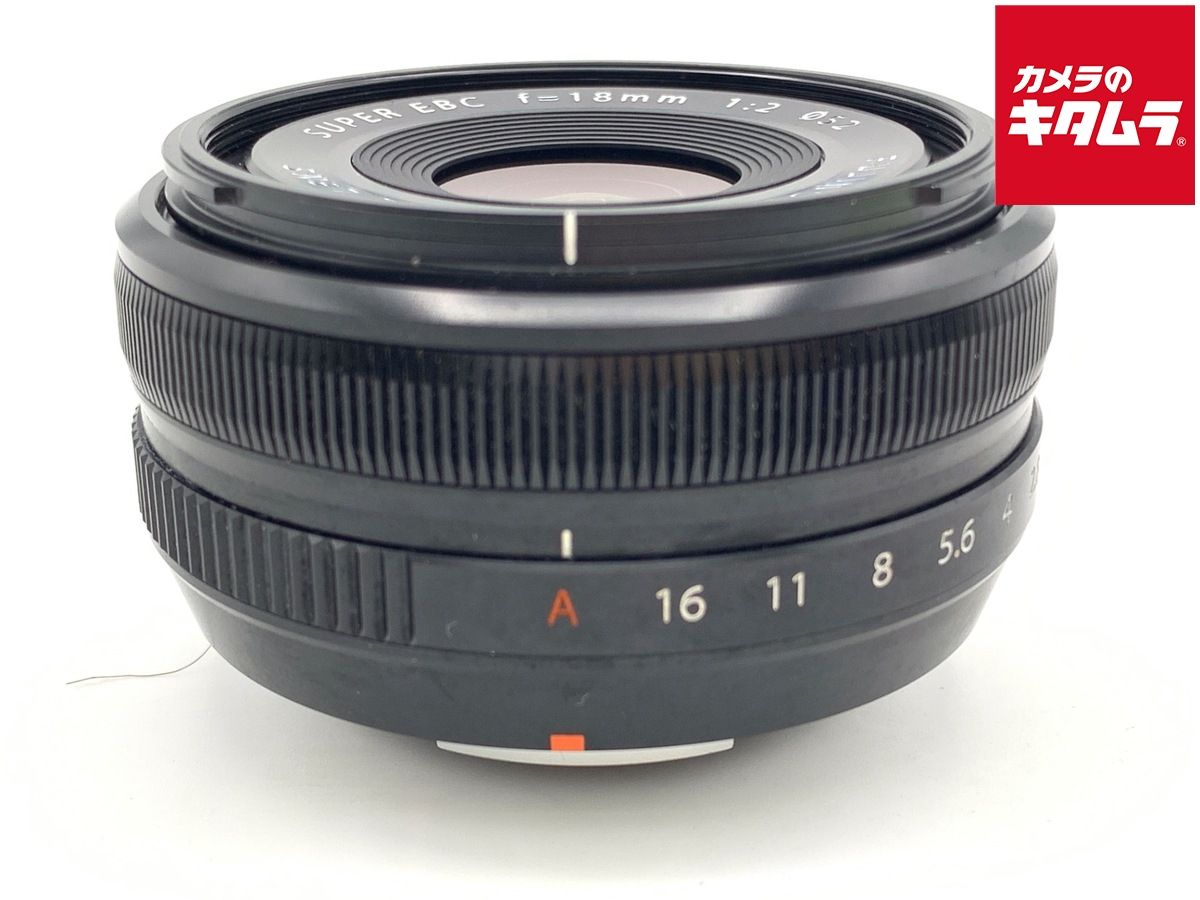 【中古】 【並品】 フジフイルム XF18mm F2 R