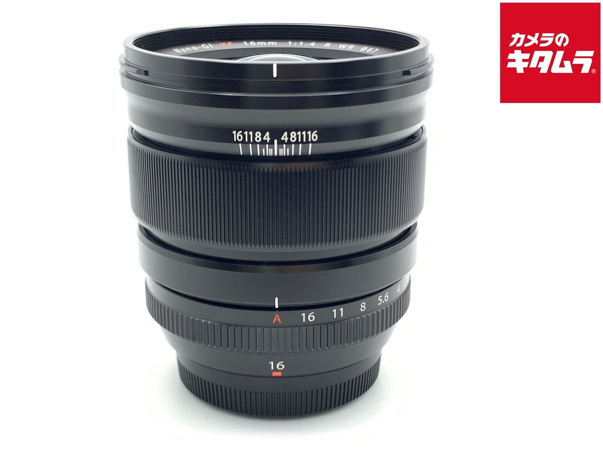 【中古】 【良品】 フジフイルム XF16mm F1.4 R WR