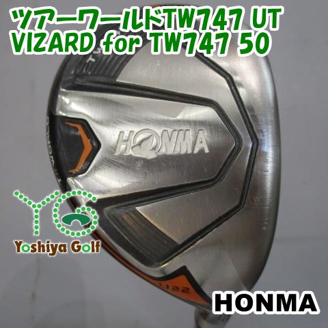 ユーティリティ ホンマ ツアーワールドTW747 UT/VIZARD for TW747 50//22[141494]