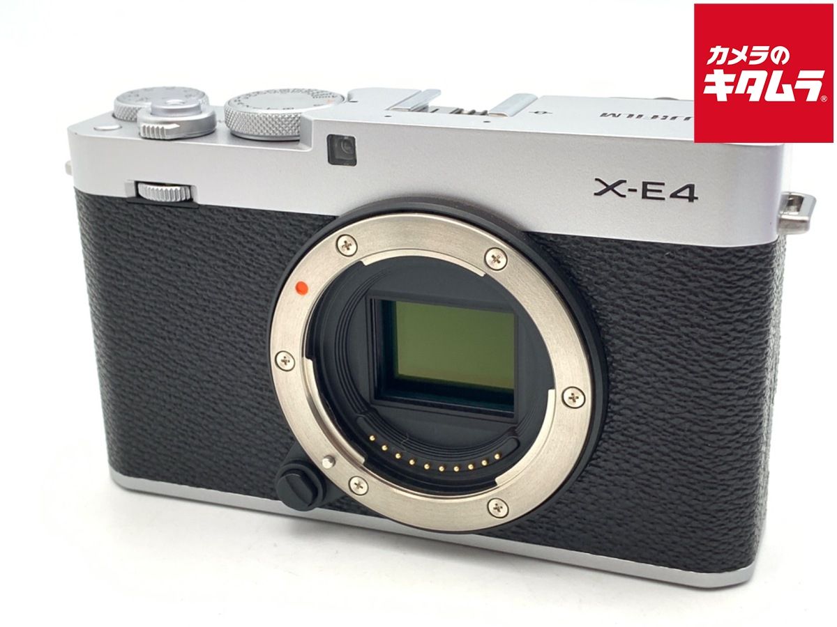 【中古】 【良品】 フジフイルム X-E4 ボディ シルバー