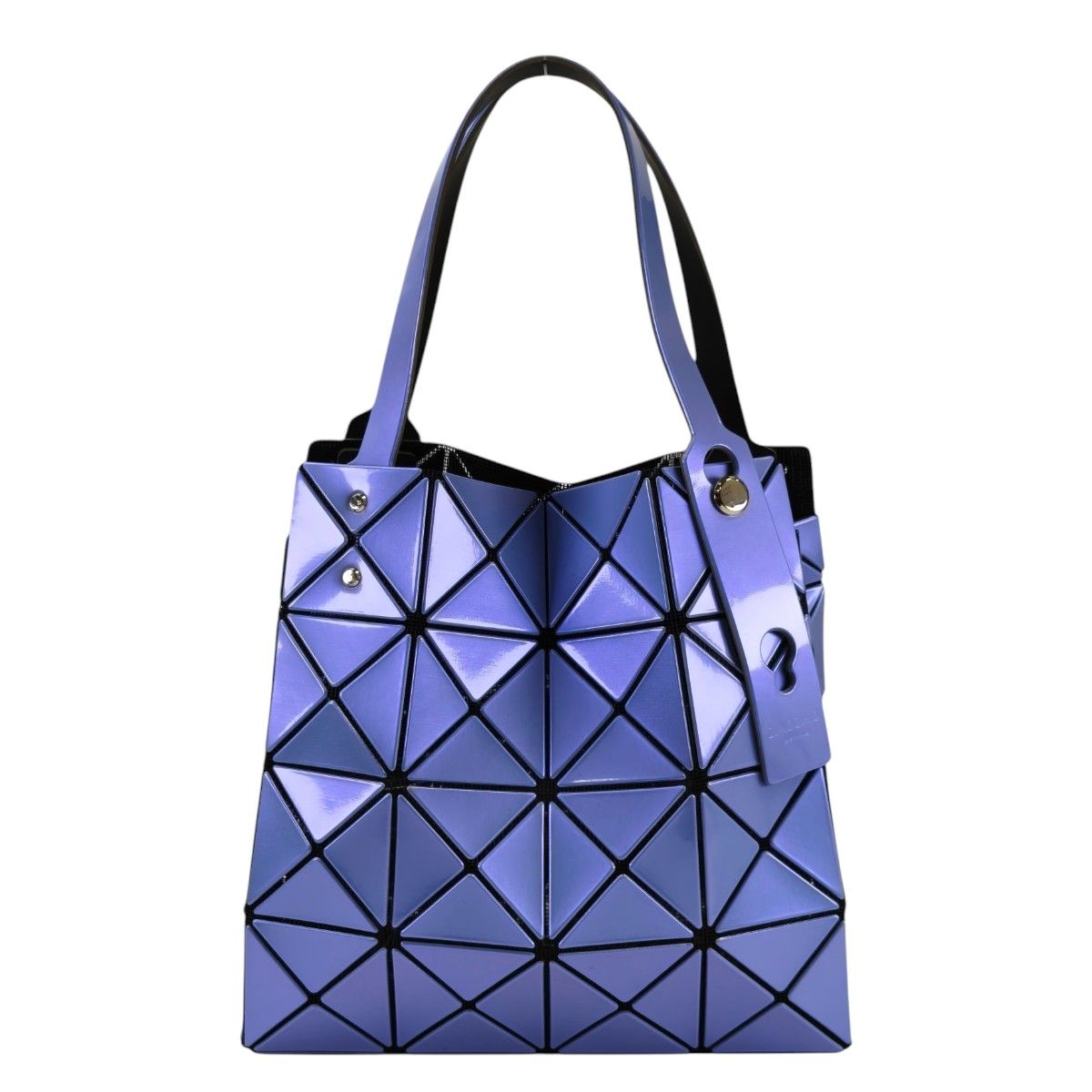BAOBAO ISSEY MIYAKE バオバオ ハンドバッグ パープル 管理番号：11393