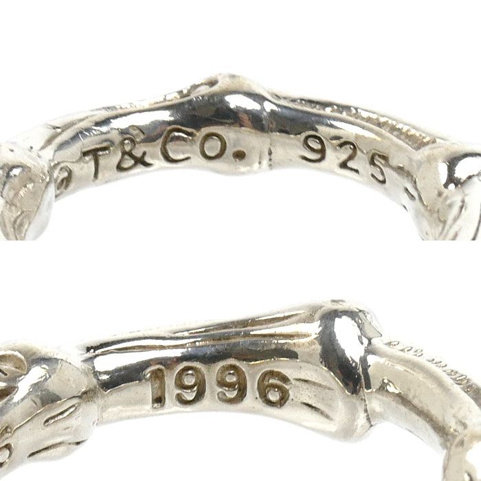 TIFFANY&Co. ティファニー シルバー925 バンブー リング・指輪 7号 4.7