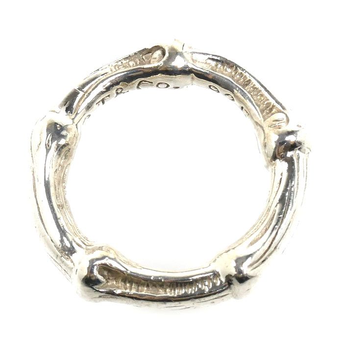 TIFFANY&Co. ティファニー シルバー925 バンブー リング・指輪 7号 4.7