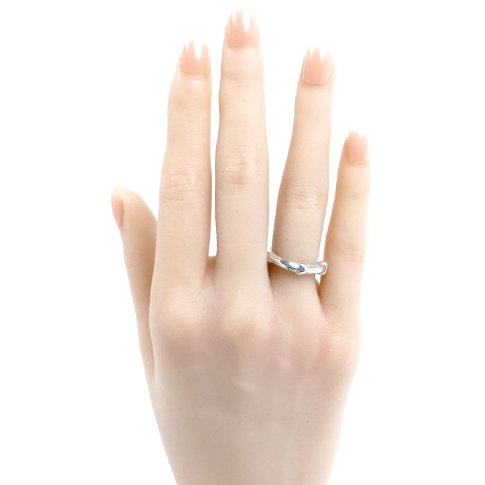 TIFFANY&Co. ティファニー シルバー925 バンブー リング・指輪 7号 4.7