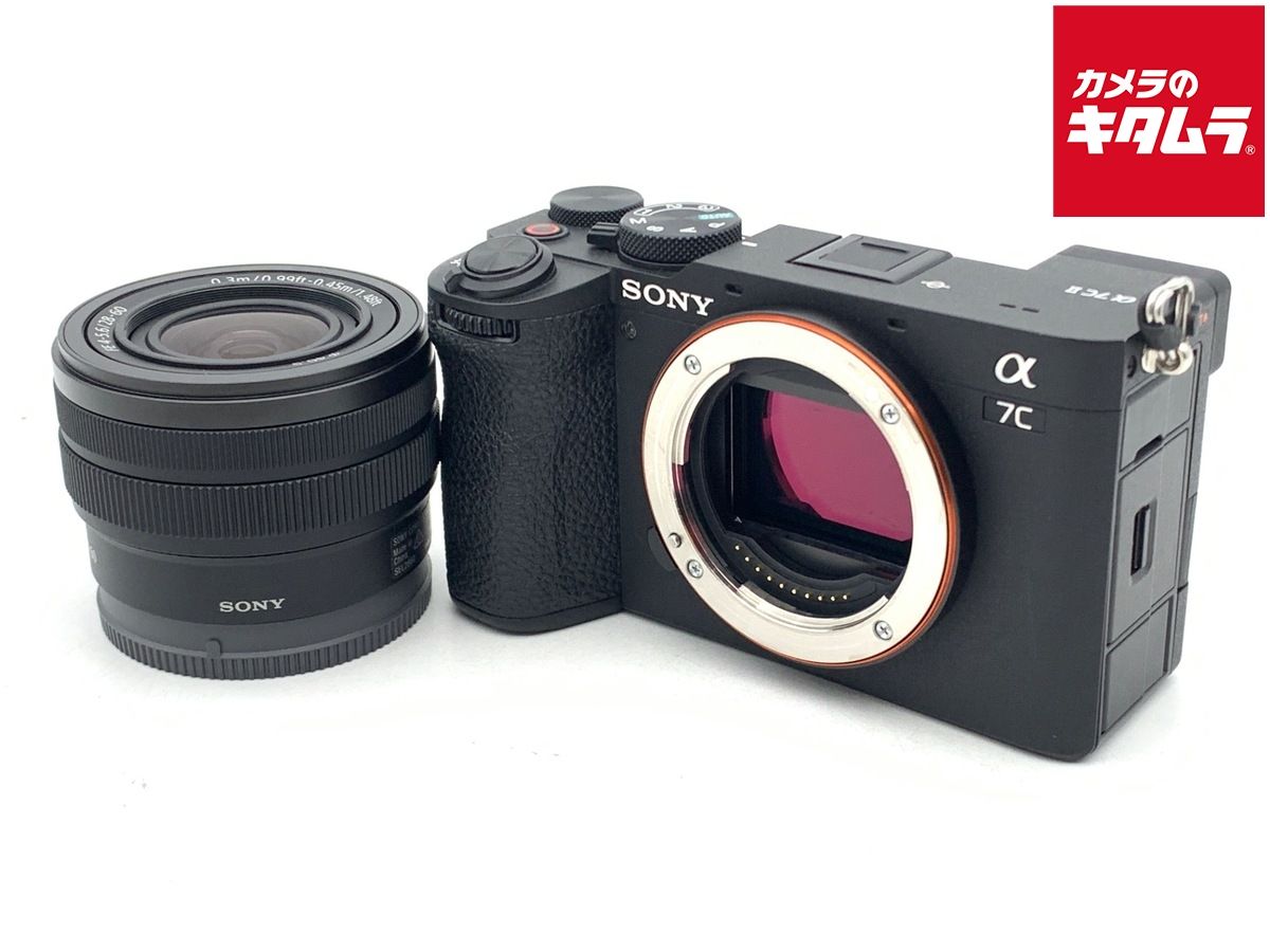 【中古】 【並品】 ソニー α7C II ズームレンズキット ブラック [ILCE-7CM2L B]