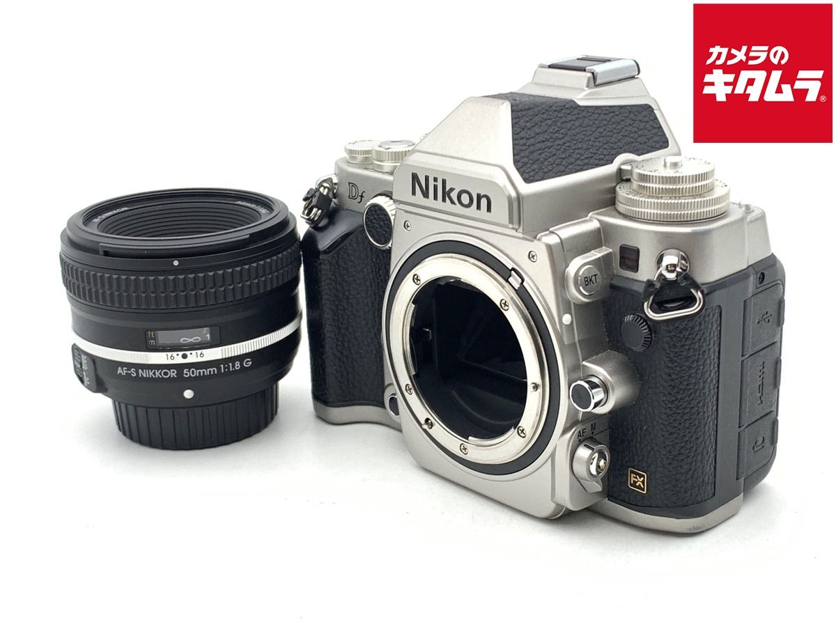 【中古】 【並品】 ニコン Df 50mm F1.8G Special Editionキット シルバー