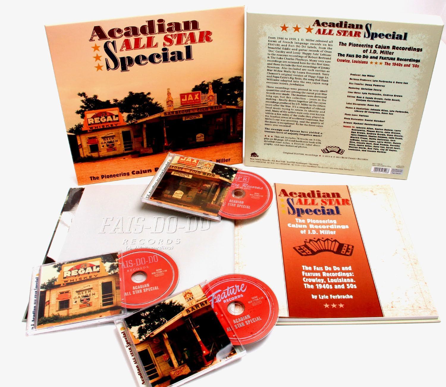 【CD】ACADIAN ALL STAR SPECIAL THE PIONEERING CAJUN REC