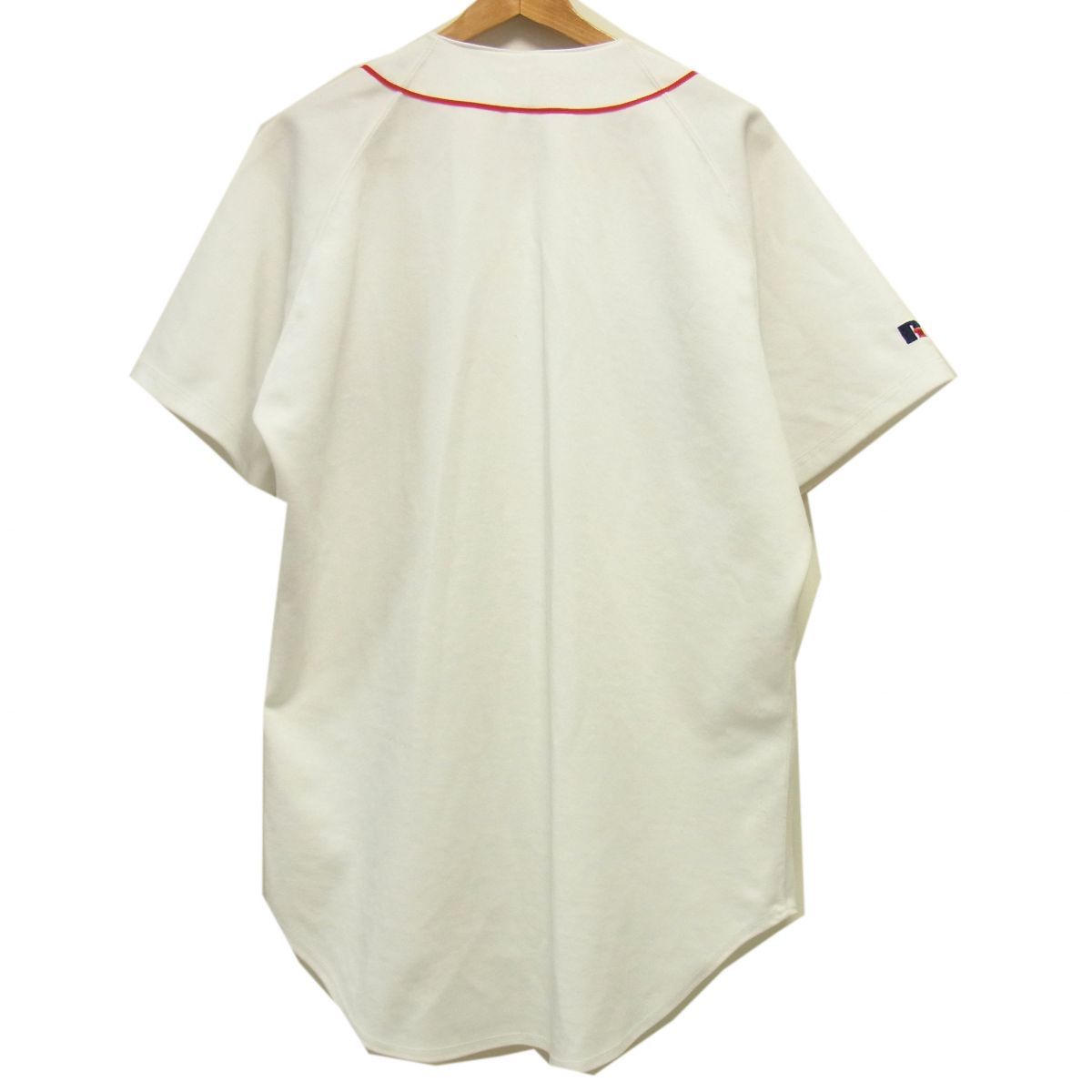 90s USA製☆Russell ラッセル MLB レッドソックス ベースボールシャツ
