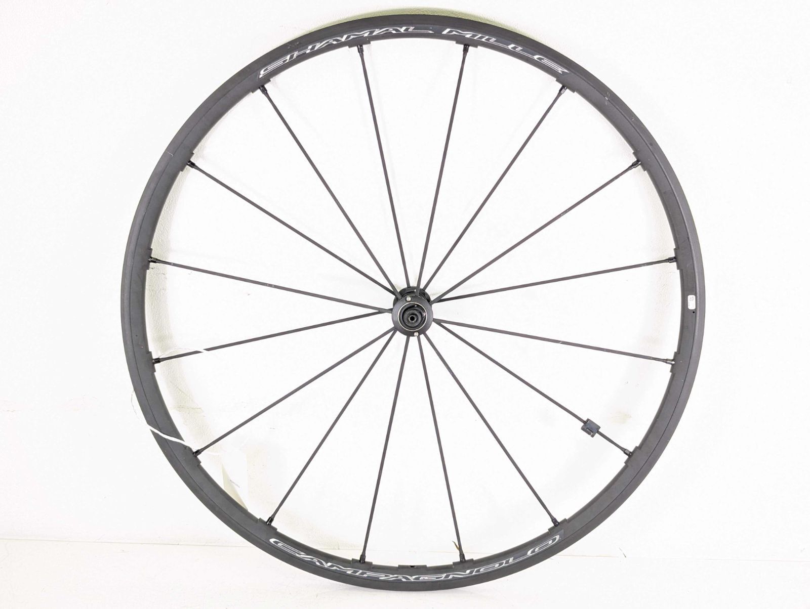 【ジャンク】Campagnolo カンパニョーロ SHAMAL MILLE C17 クリンチャー 700c フロントのみ ホイール HO260525B