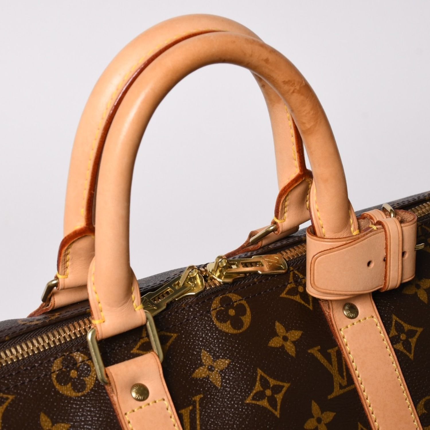極美品 LOUIS VUITTON ルイヴィトン ボストンバッグ キーポルバンド