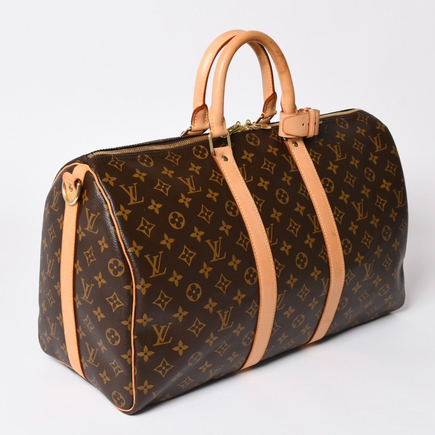 極美品 LOUIS VUITTON ルイヴィトン ボストンバッグ キーポルバンド
