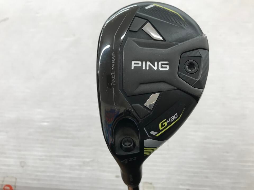 ピン G430 22度 TOUR 2.0 CHROME 85 Sフレックス ユーティリティ 中古