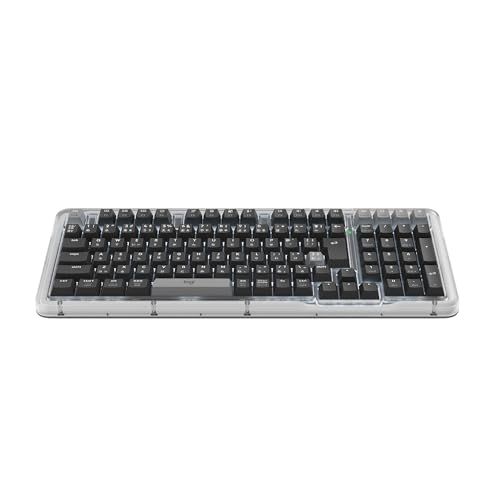 ロジクール ガスケット ワイヤレス メカニカルキーボード Alto Keys K98MGR 振動吸収ガスケット付きのカスタマイズ可能なキーボード 日本語配列 ホットスワップ テンキー バックライトキー Bluetooth Logi Bolt 2a64c5bd
