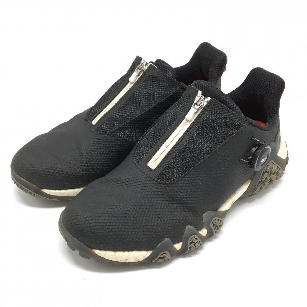 adidas GX3937 ゴルフシューズ ブラック 美品】アディダス ゴルフシューズ 黒 GX3937 コードカオス22 スパイク
