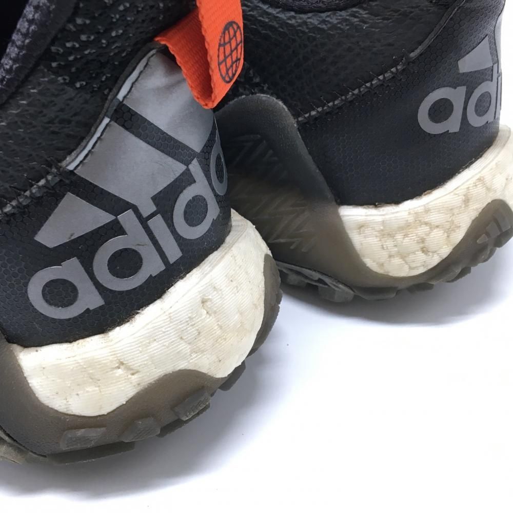 adidas GX3937 ゴルフシューズ ブラック 美品】アディダス ゴルフシューズ 黒 GX3937 コードカオス22 スパイク