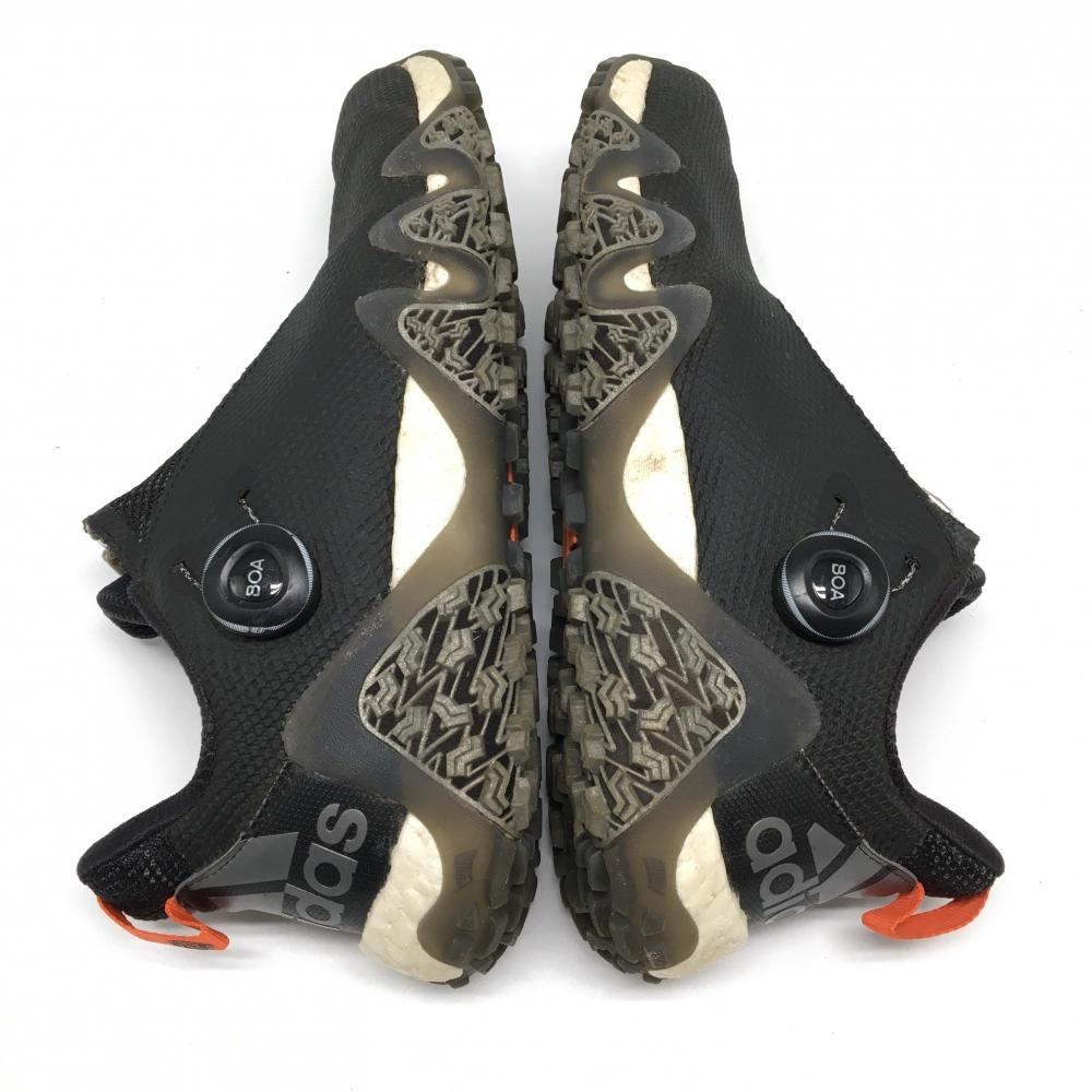 adidas GX3937 ゴルフシューズ ブラック 美品】アディダス ゴルフシューズ 黒 GX3937 コードカオス22 スパイク
