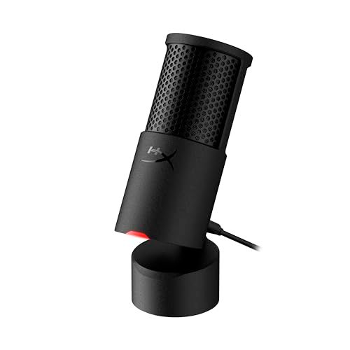 HyperX SoloCast 2 コンデンサーマイク USBマイク 内蔵ショックマウント ポップフィルター テレワーク/ストリーマー/コンテンツクリエーター/ゲーマー向け PC Mac PS4 PS5対応 ブラック 2年間 AR0A0AAm 257927d5
