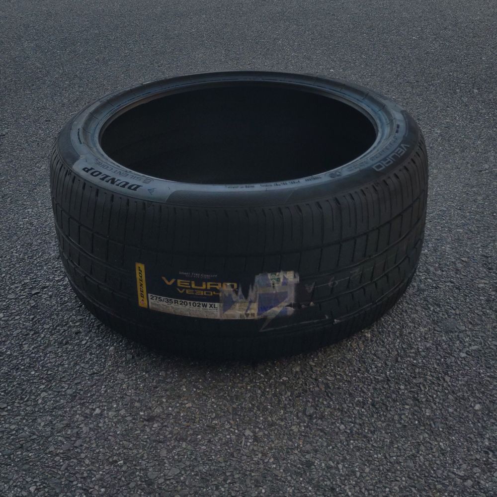 新品未使用倉庫保管品 サマータイヤ ダンロップ VEURO VE304 275/35R20 102W 1本