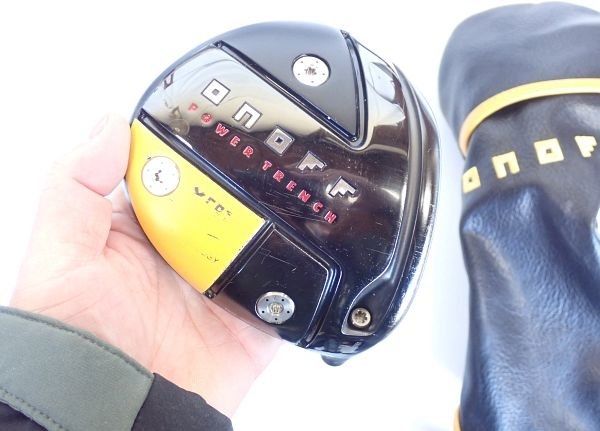 【ヘッドのみ】 ダイワ 2022 ONOFF オノフ KURO ドライバー 9.5度 純正カバー付