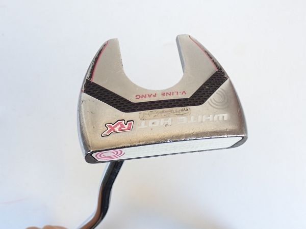 女性用 オデッセイ WHITE HOT RX V-LINE FANG パター 32インチ ALL-IN