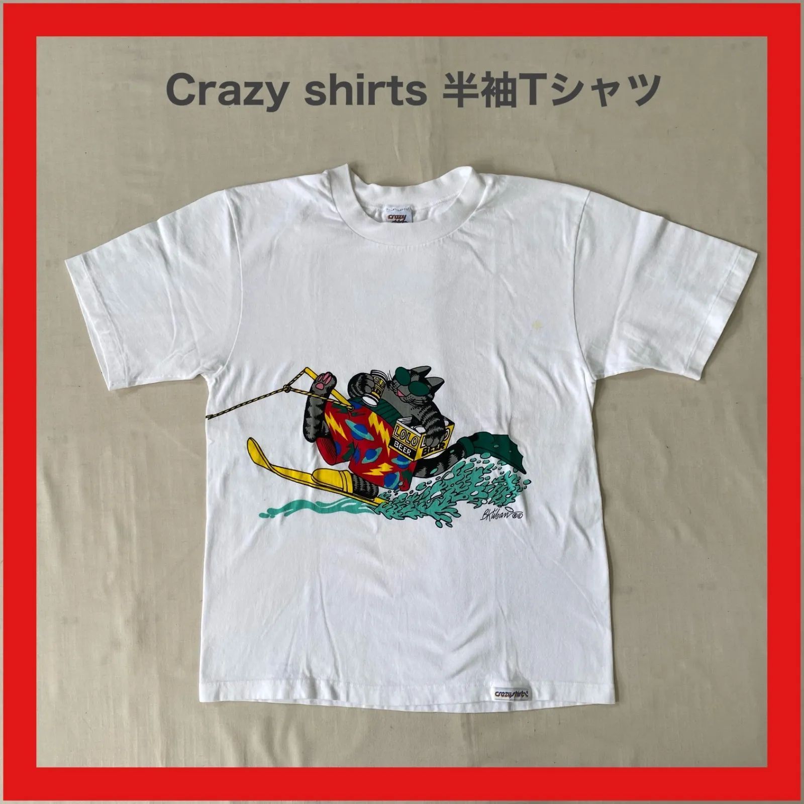 crazyshirts クレイジーシャツ クリバンキャット Tシャツ カットソー