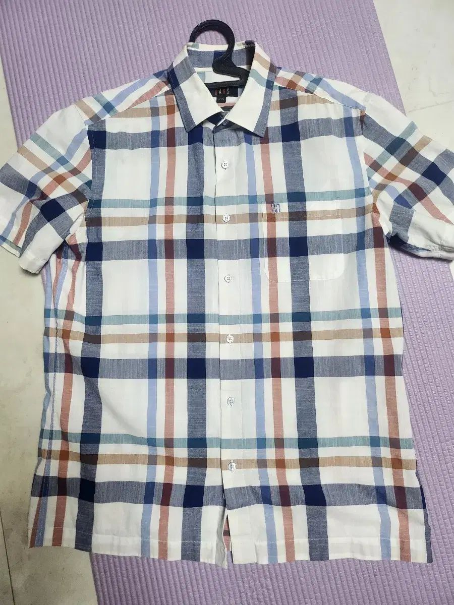 DAKS ダックス 半袖 CHECK チェック シャツ 100
