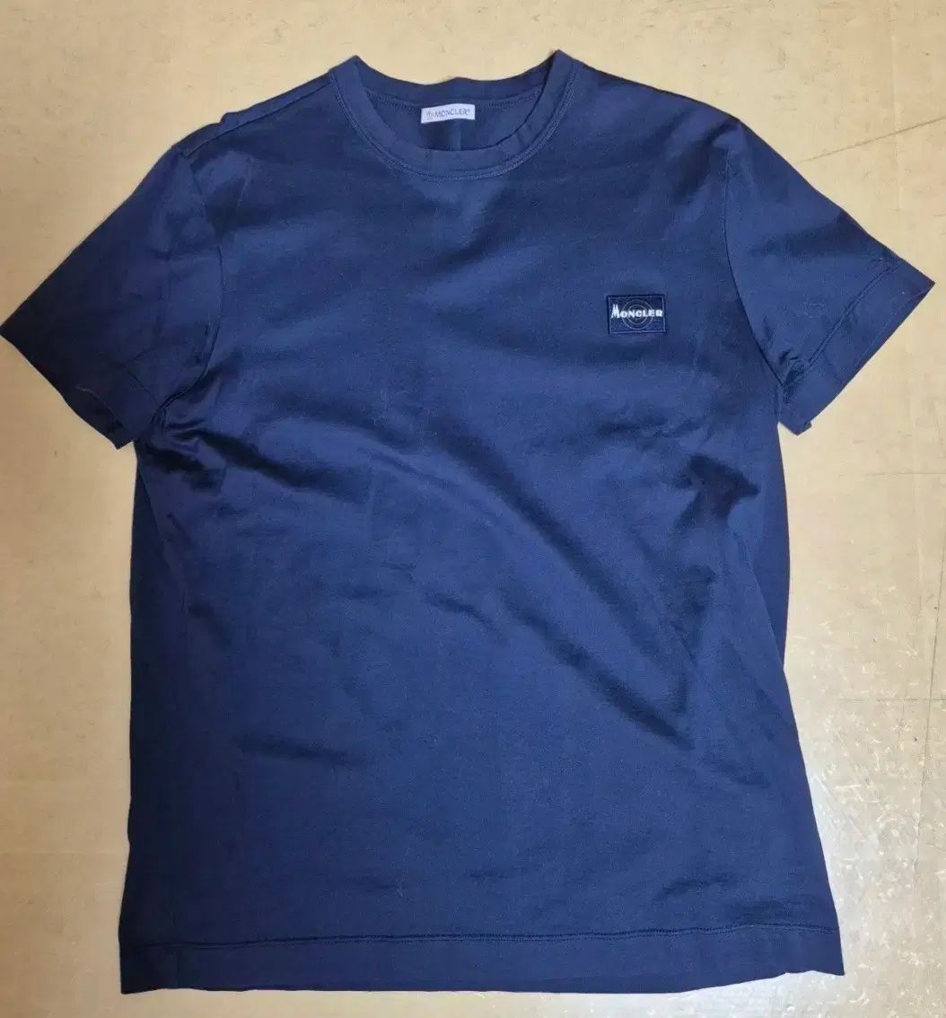 正規品)MONCLER(モンクレール) 半袖Tシャツ ネイビー M - メルカリ