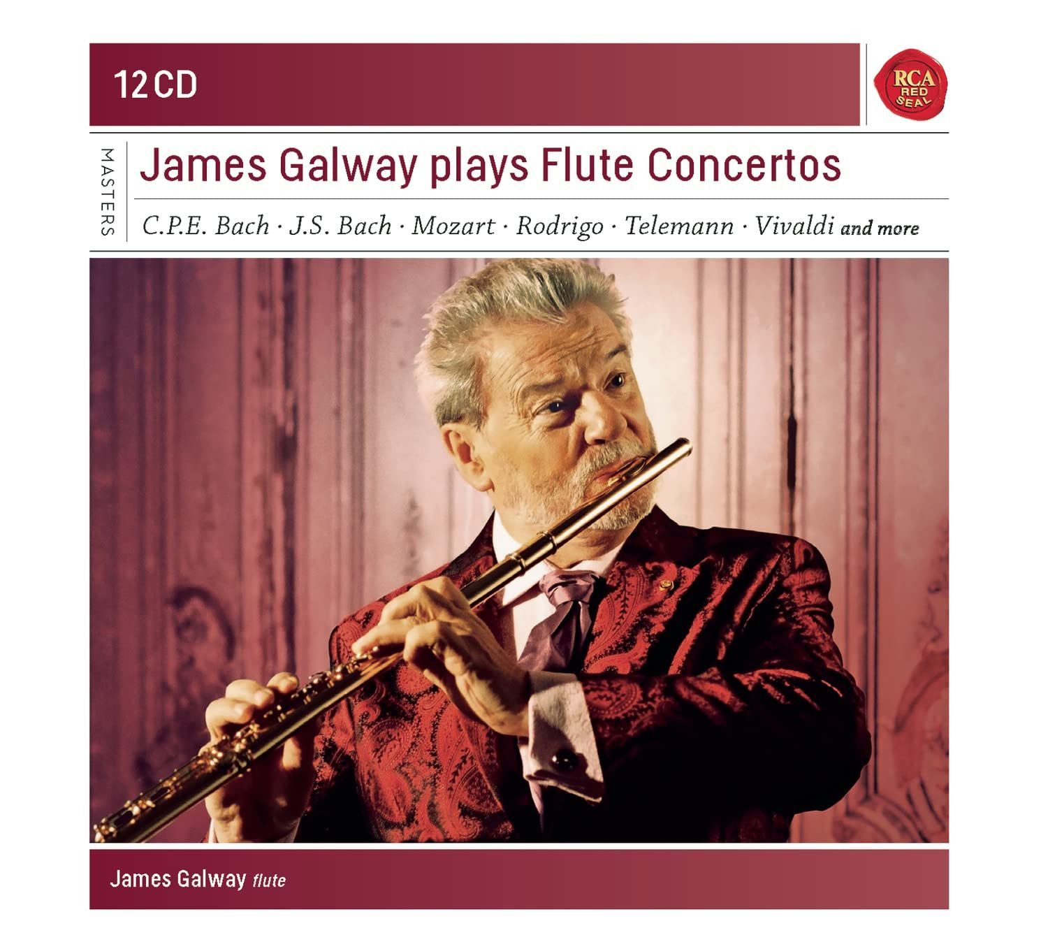 【CD】James Galway plays Flute Concertos