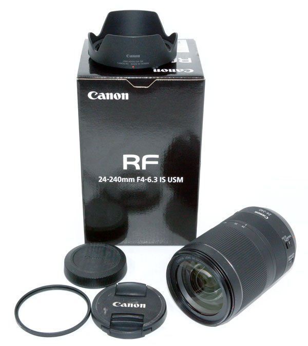 元箱付 Canon キャノン RF24-240mm F4-6.3 IS USM ズームレンズ