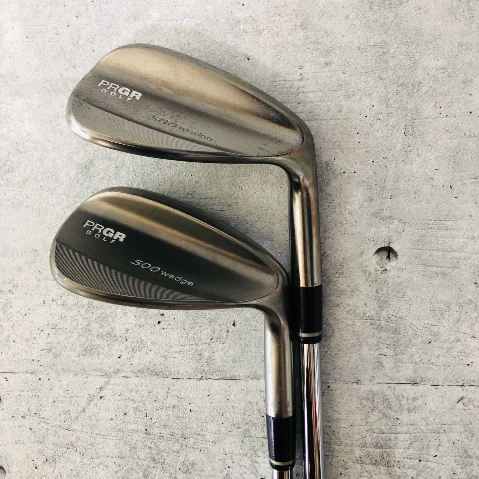 保証付】PRGR プロギア 500 wedge 52° 57° 2本 メンズゴルフ クラブ