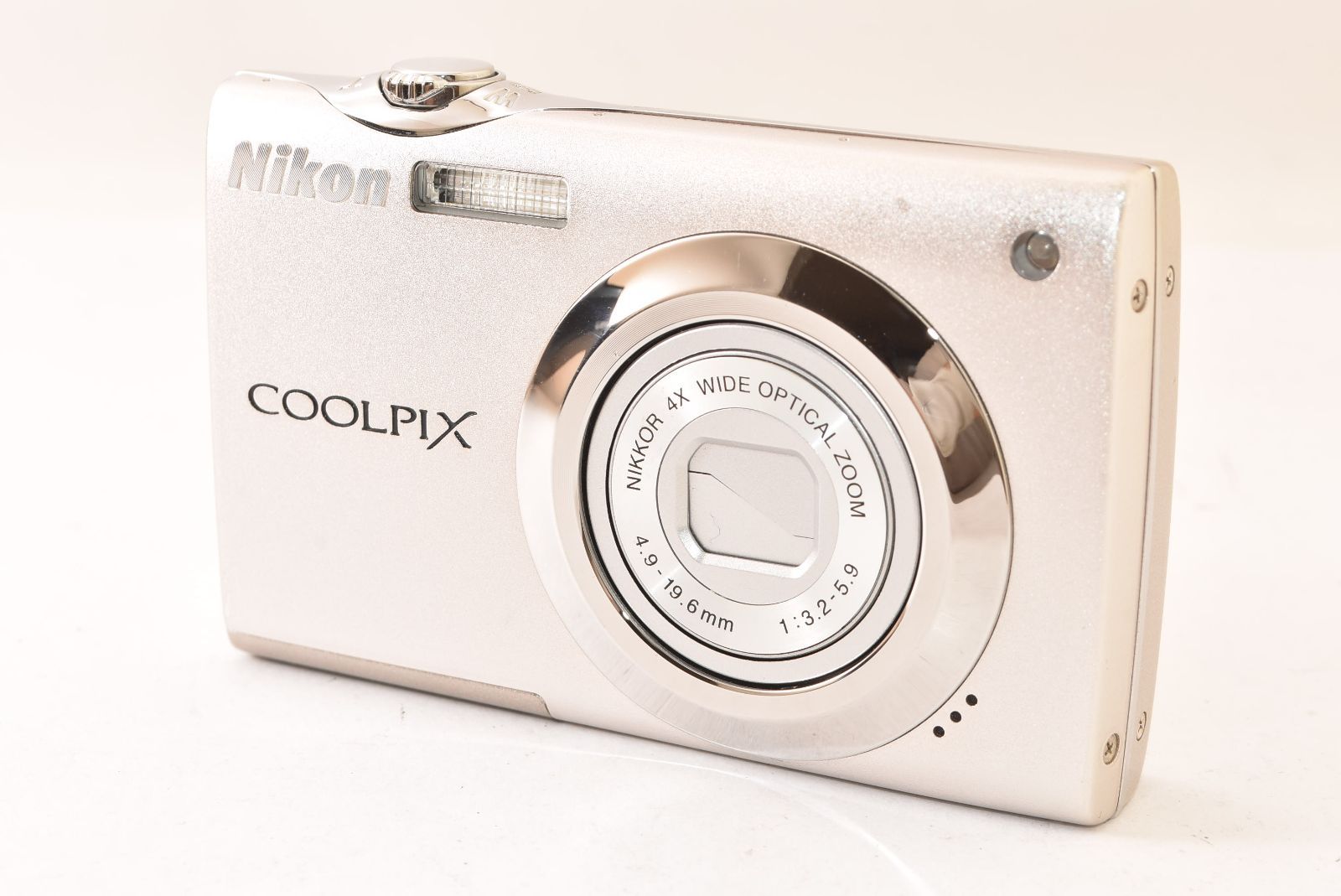 ☆ジャンク品☆ Nikon ニコン COOLPIX S4000 シャイニーシルバー