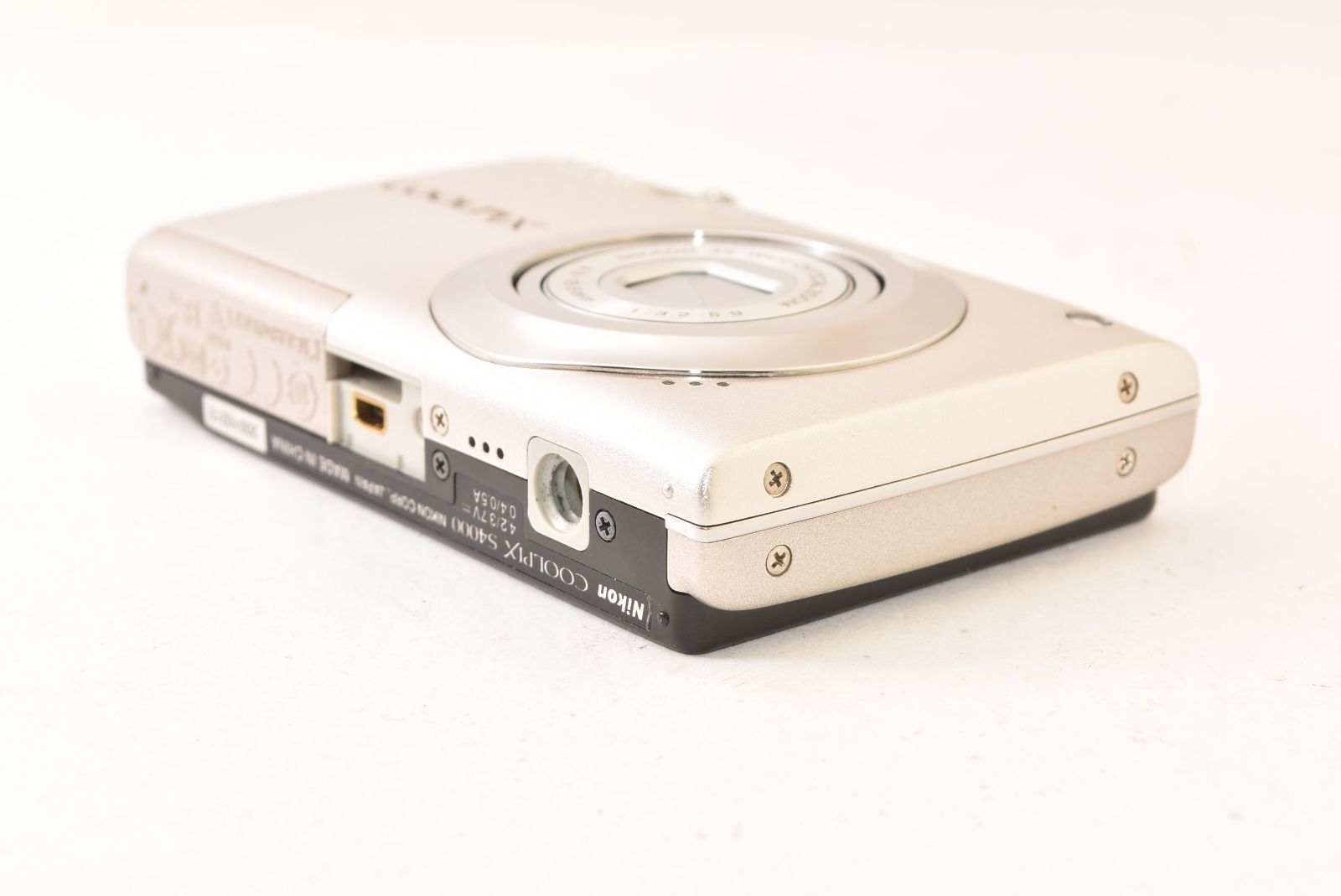 ☆ジャンク品☆ Nikon ニコン COOLPIX S4000 シャイニーシルバー
