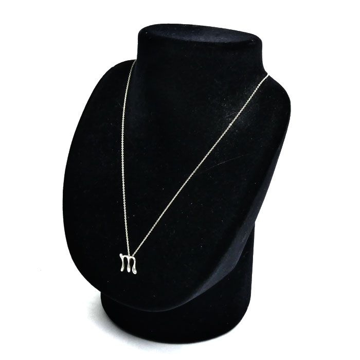値下げ価格！ティファニー ♡ 希少レター イニシャル M ネックレス 925 TIFFANY&Co. ティファニー シルバー925 レター イニシャルM ネックレス