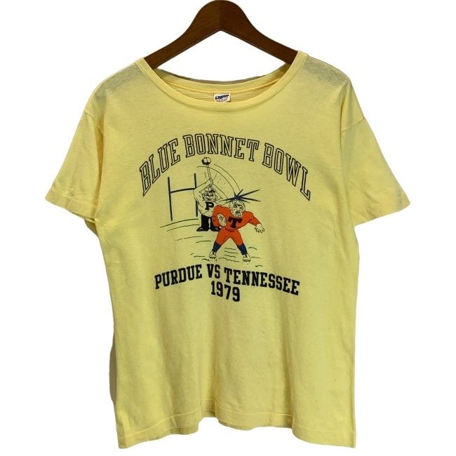 中古】 Champion Tシャツ 70s-80s vintage 70年代-80年代 バータグ後期