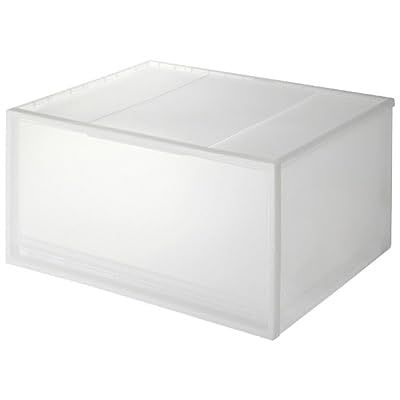 無印良品 ポリプロピレン収納ケース ワイド 大 幅55×奥行44.5×高さ30cm 2個セット 84835469 衣装ケース 収納ケース 収納ボックスｍａ