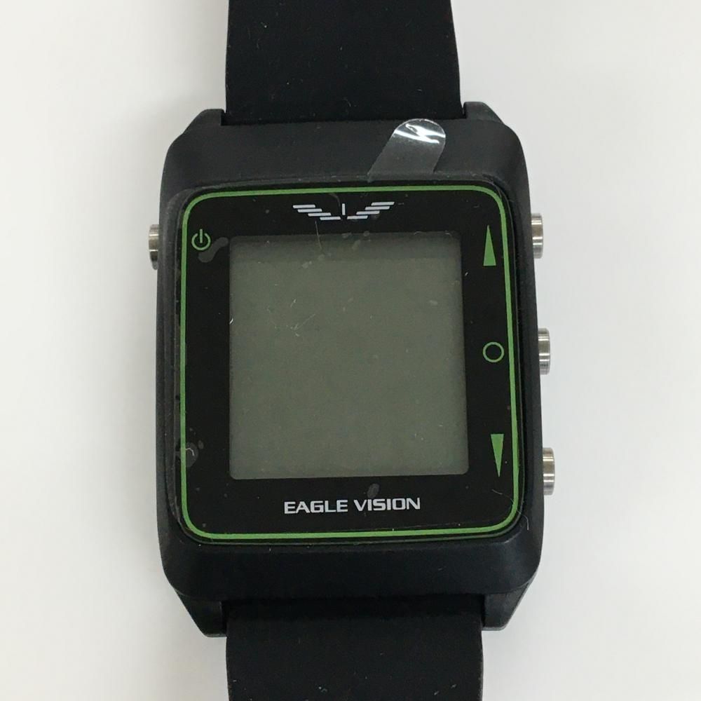 未使用品】イーグルビジョン GPSゴルフウォッチ 黒 WATCH3 EV-616 通電