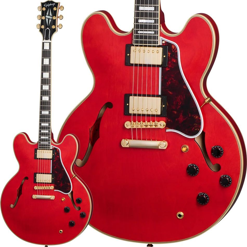 Epiphone Inspired by Gibson Custom 1959 ES-355 (Cherry Red) [ギブソン・ヘッド採用モデル]