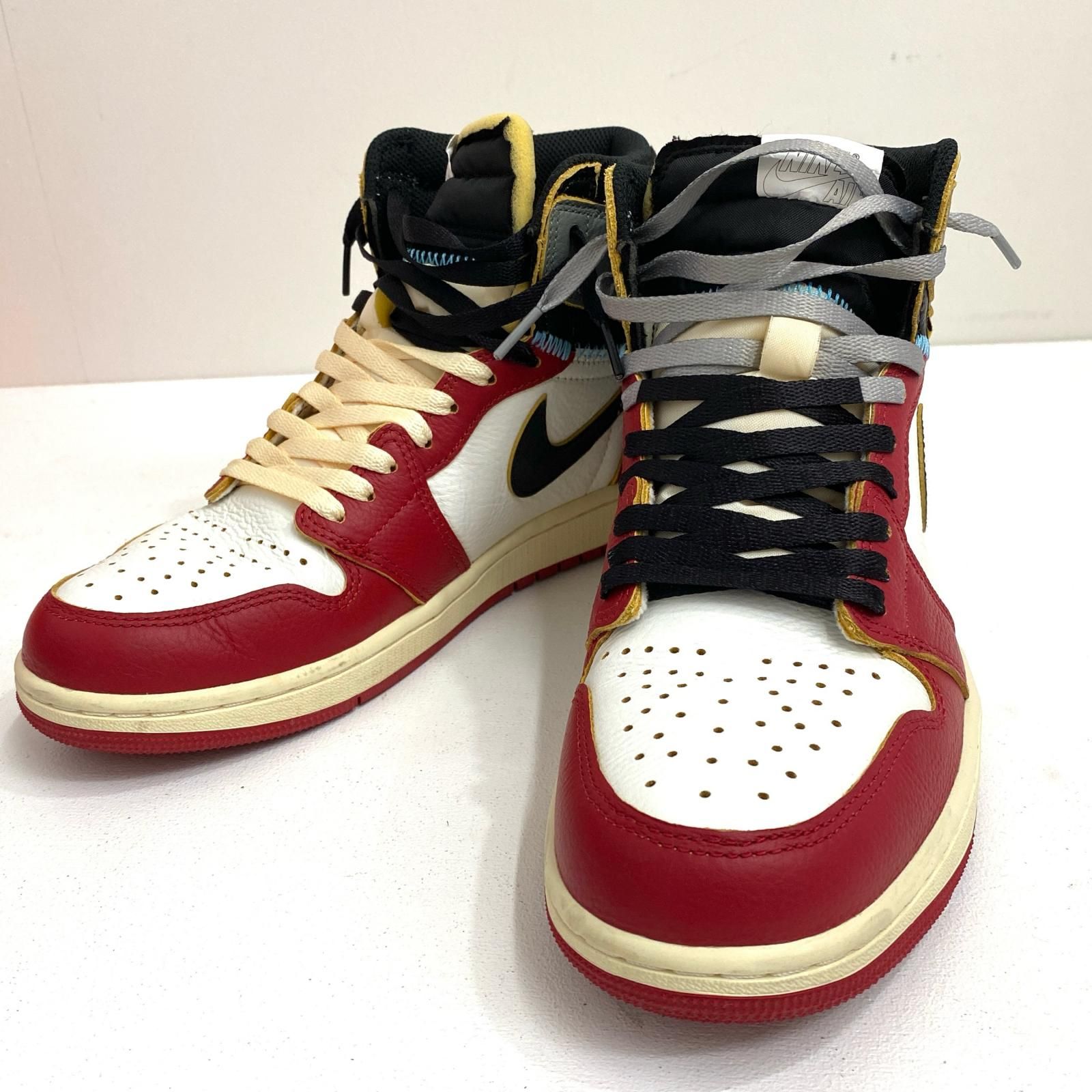 【加古川店】 中古 NIKE | ナイキ スニーカー Air Jordan 1 Retro High OG HV8563-600 UNION マルチカラー 27.5cm 【126】
