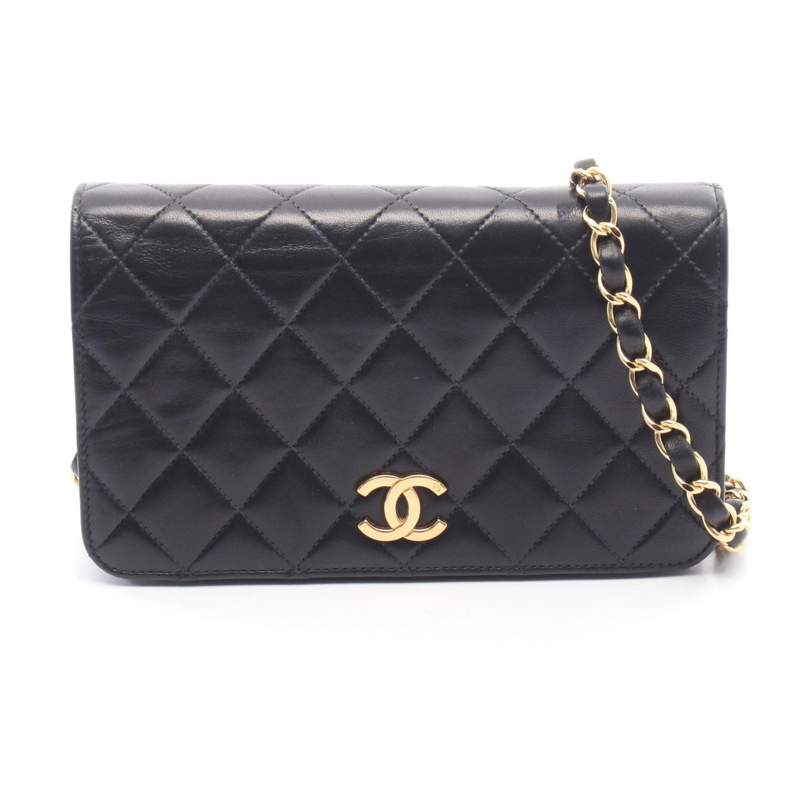 CHANEL シャネル ミニマトラッセ フルフラップ ショルダーバッグ
