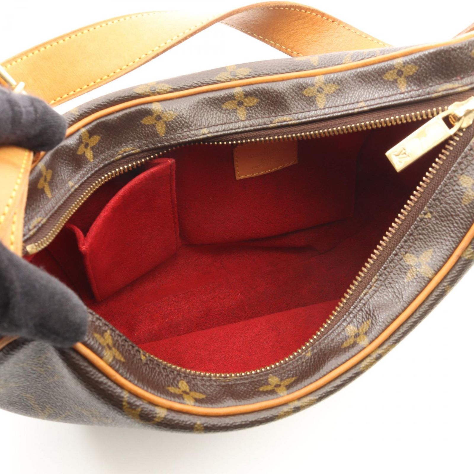 LOUIS VUITTON ルイ・ヴィトン クロワッサンMM モノグラム ショルダー 