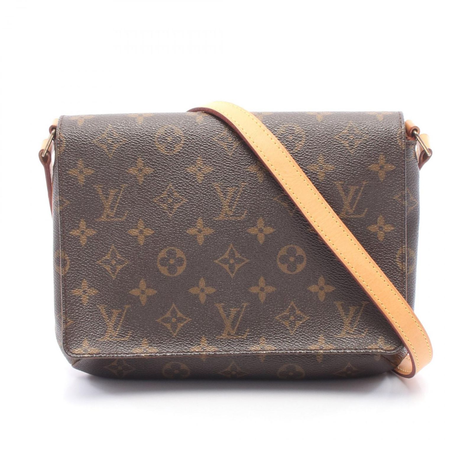 LOUIS VUITTON ルイ・ヴィトン ミュゼットタンゴ ロングストラップ モノグラム ショルダーバッグ