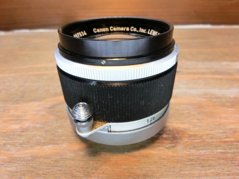 7966 Canon LENS 50mm 1.8 ライカ L39マウント Lマウント 標準レンズ オールドレンズ