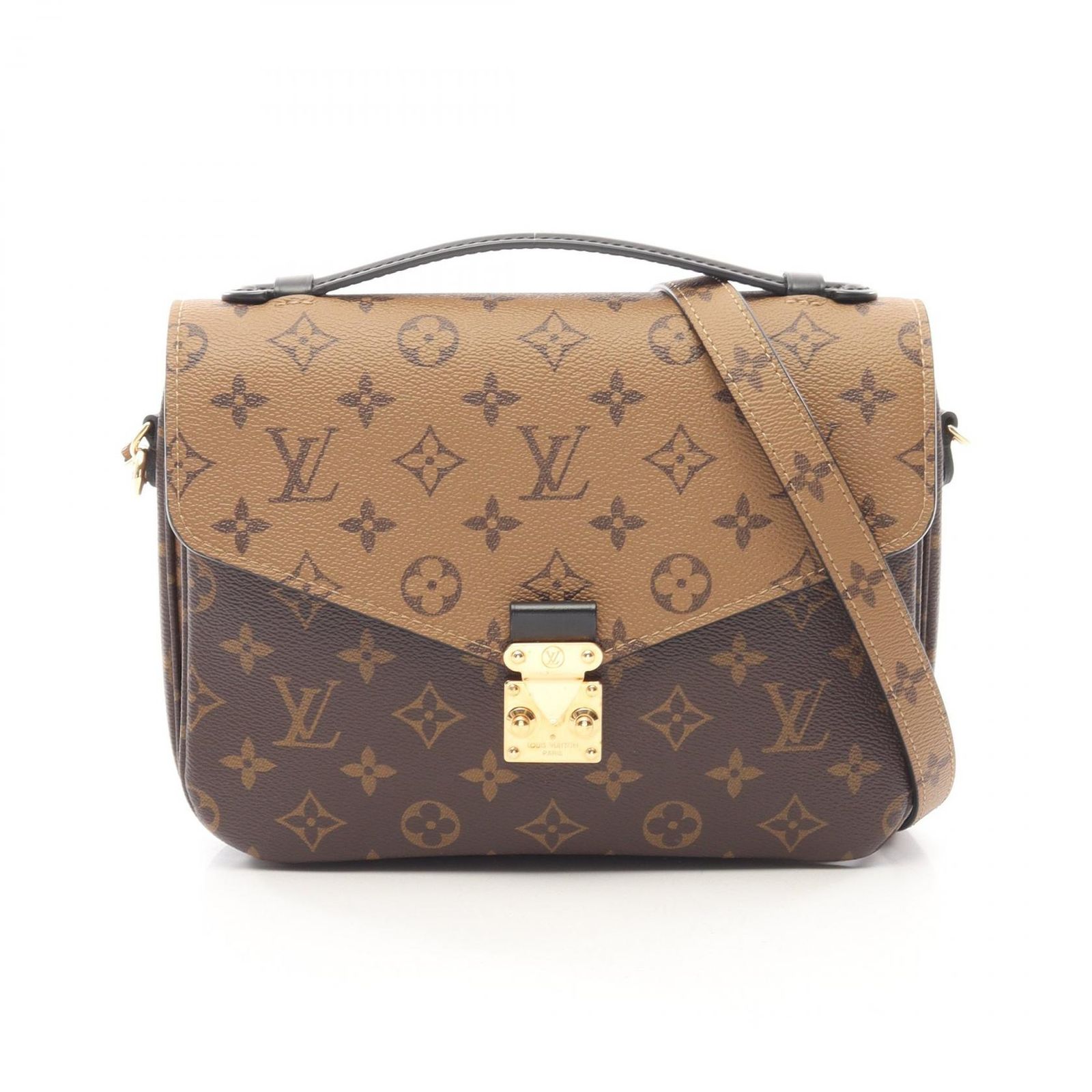 LOUIS VUITTON ルイ・ヴィトン ポシェット メティス MM モノグラムリバース 2WAY ハンドバッグ